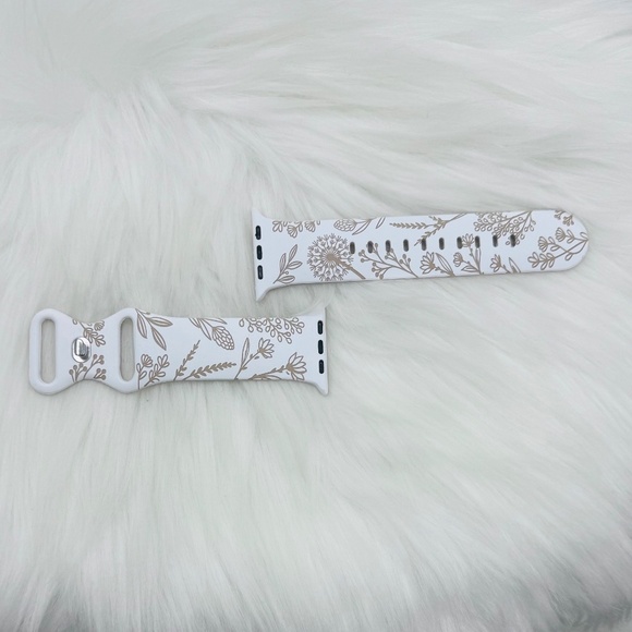 Watch Bands for Apple Watch Series 42mm 44mm 45mm 49mm White base - Picture 5 of 5